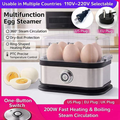 Multifunction Egg Steamer - 110V-220V Selectable