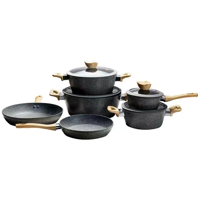 10-Piece Granite Stone Cookware Set