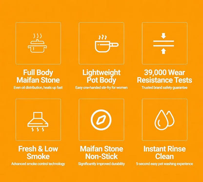 10-Piece Granite Stone Cookware Set