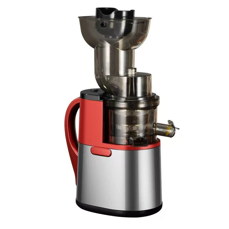 Full-Automatic Fresh Juice Extractor - Vertical Screw Juicer with Pulp-Juice Separation