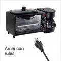 3-in-1 Breakfast Maker KW-206 | Oven + Frying Pan + Coffee Maker