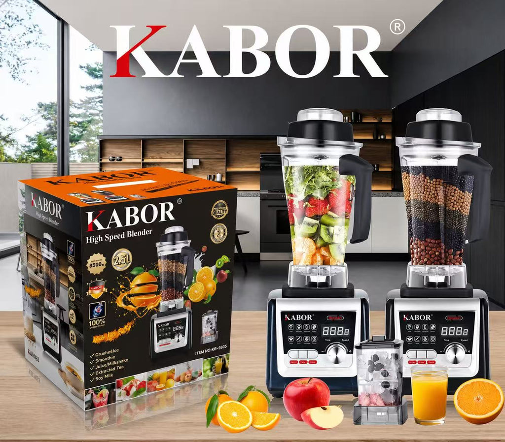 KABOR High Speed Blender KB-9833 – 8500W Professional Power