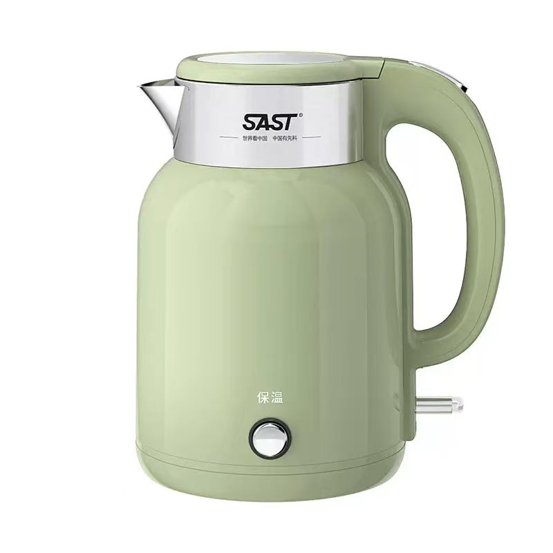 SAST Double-Wall Electric Kettle – Long-Lasting Heat Preservation.Stainless Steel