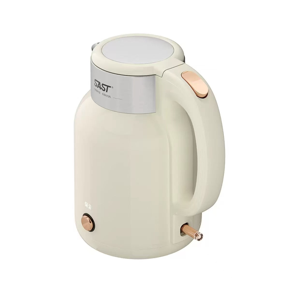 SAST Double-Wall Electric Kettle – Long-Lasting Heat Preservation.Stainless Steel