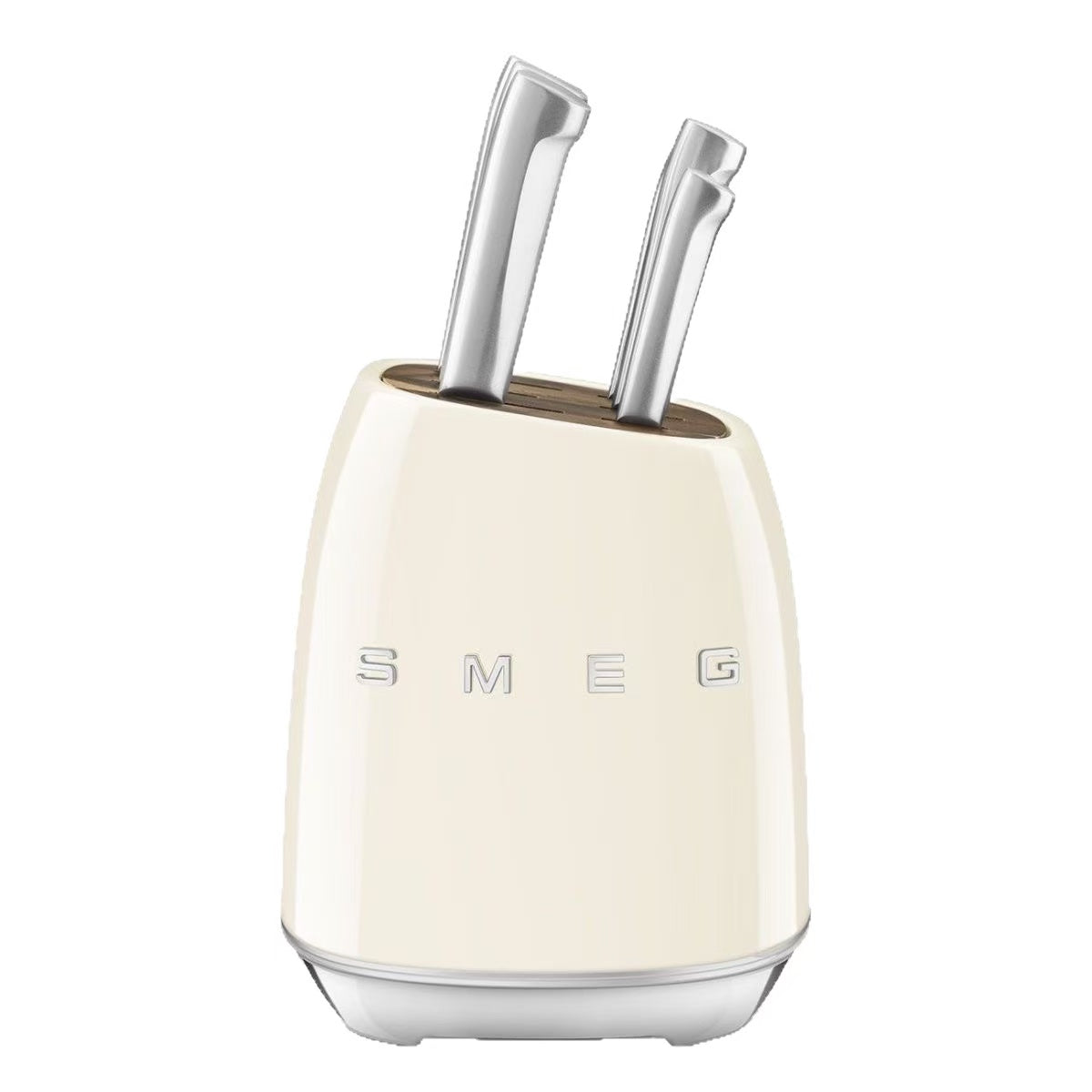 SMEG 7-Piece Italian Stainless Steel Knife Block Set