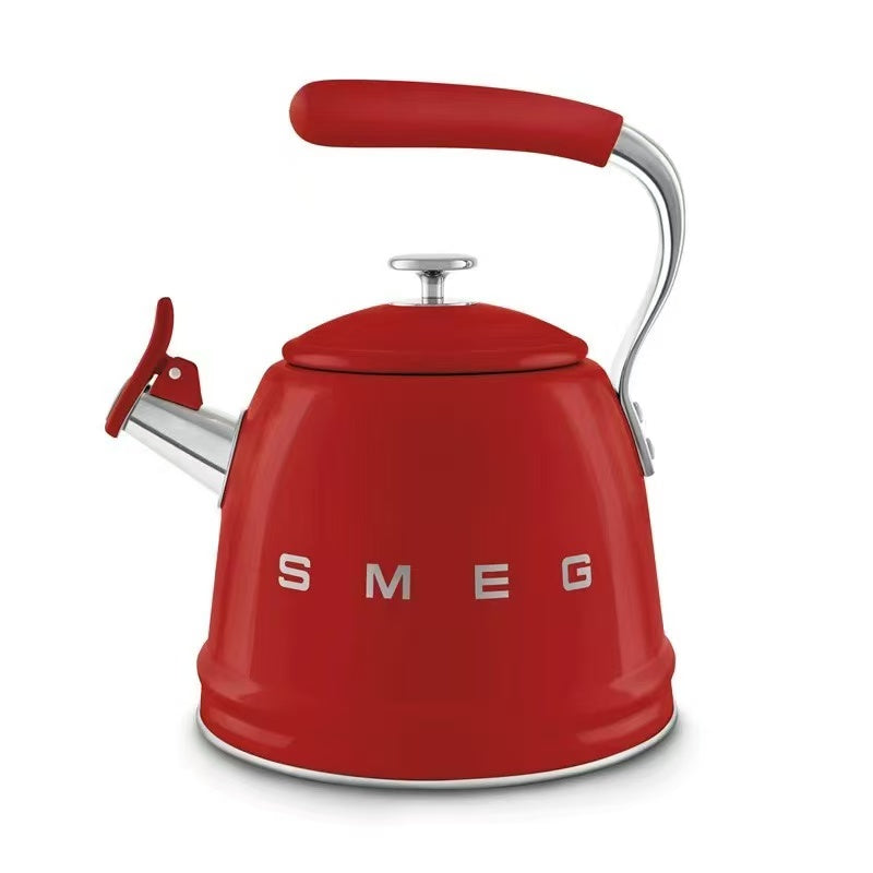 SMEG Whistling Kettle 2.3L / 2.5 QT — Retro Stovetop Kettle