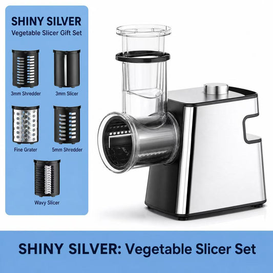 2-in-1 Electric Meat Grinder & Salad Maker