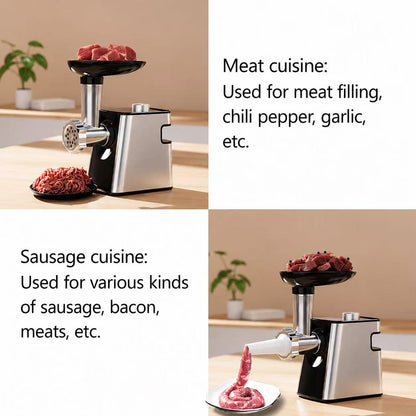 2-in-1 Electric Meat Grinder & Salad Maker
