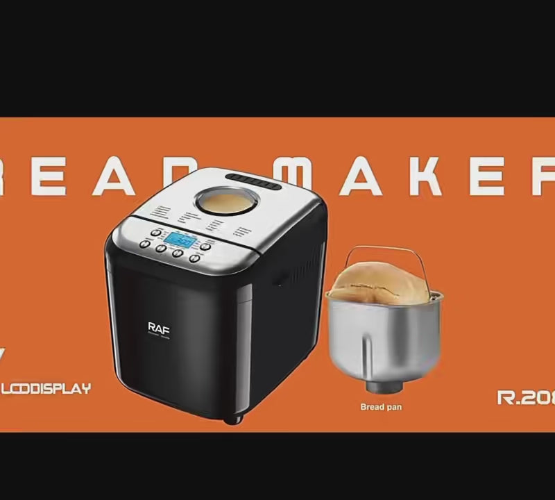 RAF R.208 Bread Maker – 600W Smart Home Bread Machine